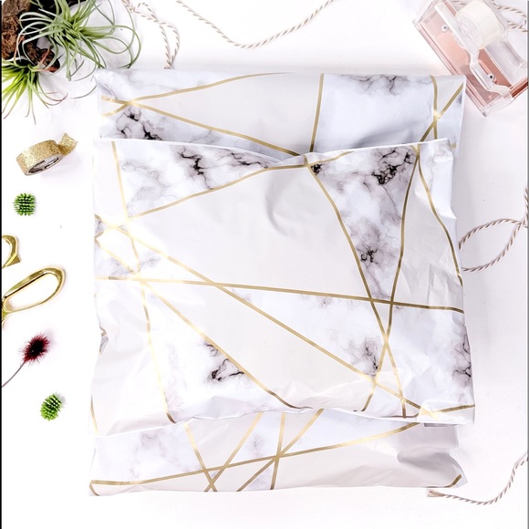 50 14X17 Marble Poly Mailers PRICE IS FIRM - Picture 7 of 7